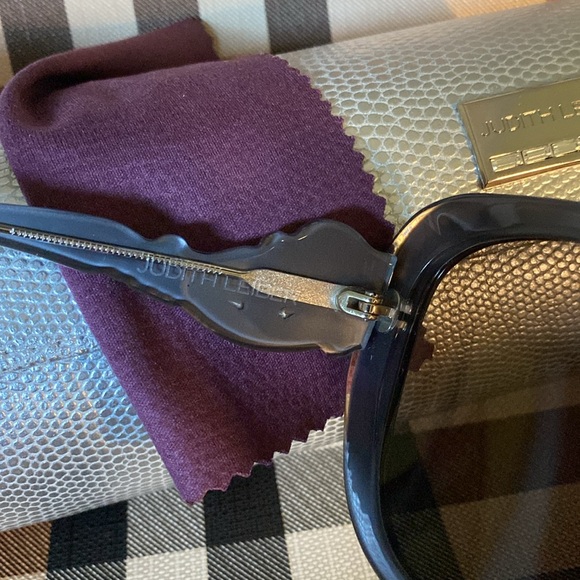 Judith Lieber Handmade In Italy Stunning Sparkling Crystals Oversized Sunglasses - Picture 7 of 16